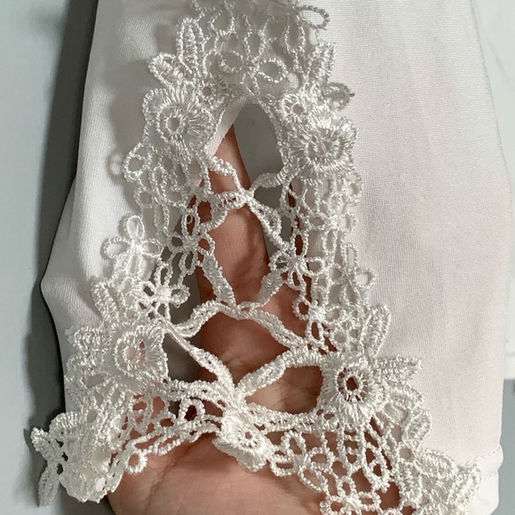 Leggings blancs/ white leggings - Picture 1 of 2